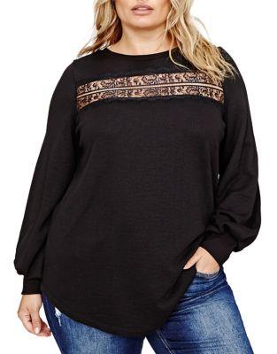 Addition Elle Love And Legend Crewneck Sweatshirt