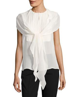 Max Mara Studio Katia Silk Top