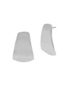 Robert Lee Morris Hint Of Rose Crystal Stud Earrings