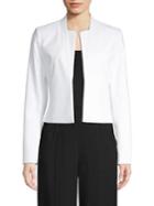 Calvin Klein Cotton Blend Open Jacket