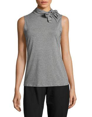 Lord & Taylor Heather Keyhole Top