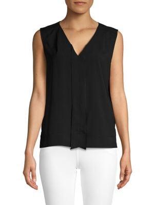 French Connection V-neck Sleeveless Top