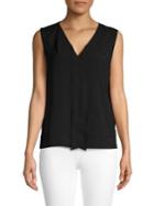 French Connection V-neck Sleeveless Top