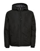 Only And Sons Hooded Zip-front Jacket