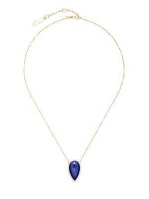 Sole Society Crystal Pendant Necklace