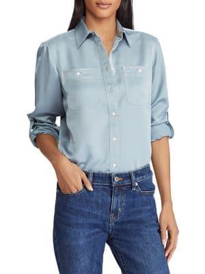 Lauren Ralph Lauren Relaxed-fit Button-down Shirt