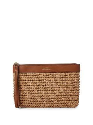 Lauren Ralph Lauren Large Crochet Wristlet
