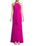 Calvin Klein Embellished Evening Gown