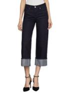 Bcbgmaxazria Cropped Wide-leg Jeans