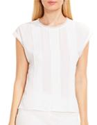 Vince Camuto Striped Panel Blouse