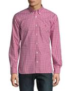 Brooks Brothers Red Fleece Checkered Cotton Button-down Shirt