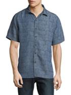 Tommy Bahama Block Party Palms Button-down Shirt