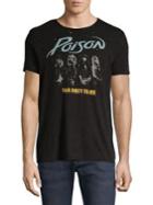 John Varvatos Star U.s.a. Raw Edge Vintage Wash Poison Talk Dirty T-shirt