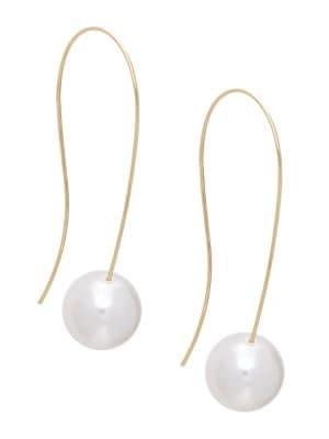 Design Lab Beaded Threader Earrings
