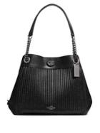 Coach Edie Quilted Leather Shoulder Bag