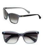 Diane Von Furstenberg Courtney 56mm Square Sunglasses