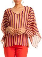 Trina Turk California Dreaming La Paz Striped Top