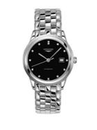 Longines Flagship Diamond Studded Automatic Bracelet Watch