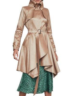 Bcbgmaxazria Stand-collar Trench Coat