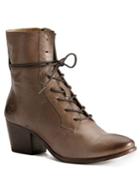 Frye Courtney Leather Heeled Ankle Boots