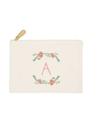 Cathy's Concepts Floral Canvas Clutch