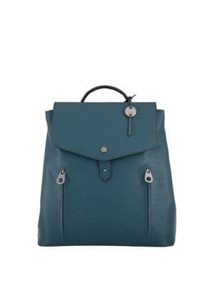 Lodis Large Bel Air Rfid Odie Textured Leather Backpack