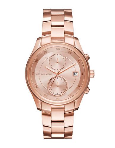 Michael Kors Briar Rose Goldtone Stainless Steel Multifunction Bracelet Watch