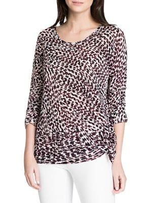 Nic+zoe Petite Ophelia Side-tie Top