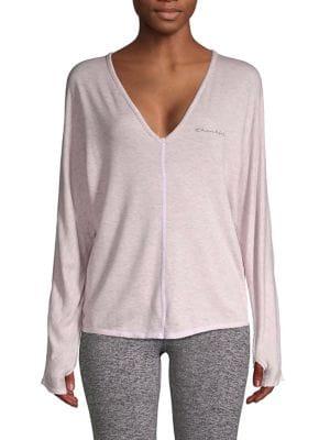 Good Hyouman Graphic V-neck Top