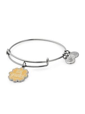 Alex And Ani Stay Grounded Charm Bangle Bracelet
