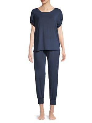 French Connection Knot Tee & Jogger Set