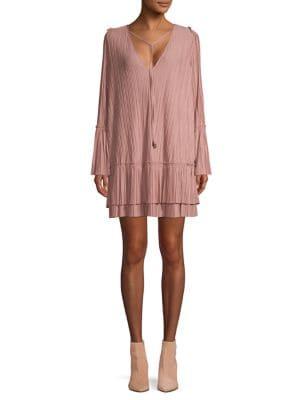 Free People Textured Mini Shift Dress