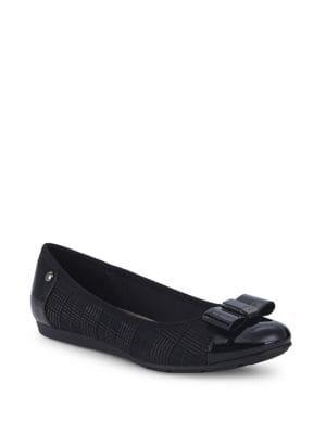 Anne Klein Alive Plaid Ballet Flats
