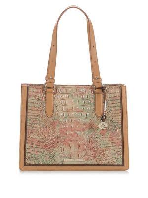 Brahmin Medium Camille Leather Tote