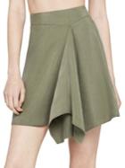 Bcbgeneration Asymmetrical Faux-wrap Mini Skirt