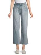 French Connection Cropped Wide-leg Jeans