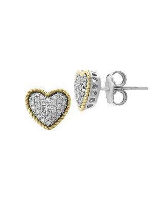 Effy Diamond Stud Earrings