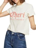 Miss Selfridge Cheri Sweetheart Cotton Tee
