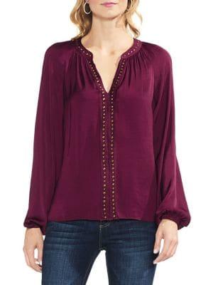 Vince Camuto Estate Jewels Studded Top