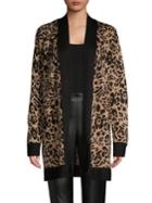Calvin Klein Leopard-print Long Cardigan
