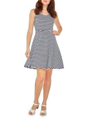 Dorothy Perkins Printed Fit-and-flare Dress