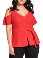 City Chic Plus Match Maker Top