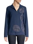 Tommy Bahama Jan & Terry Monstera Sweater