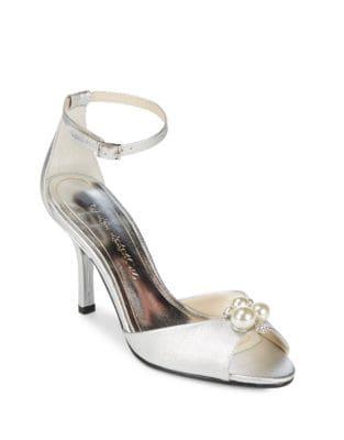 Caparros Joy Metallic Leather Dress Pumps