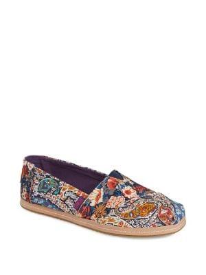 Toms Printed Alpargata Flats