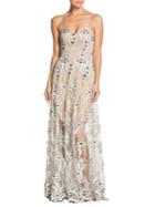 Dress The Population Carla Embellished Lace Maxi Dress