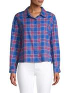 The Good Jane Cotton Plaid Shirt