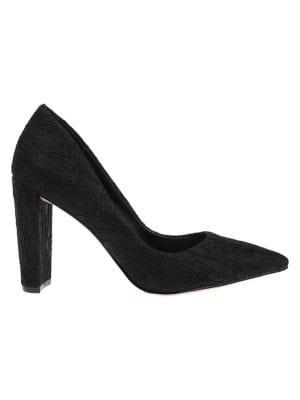 Jewel Badgley Mischka Rumor Textured Pumps
