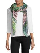 Collection 18 Woven Geometric Print Scarf