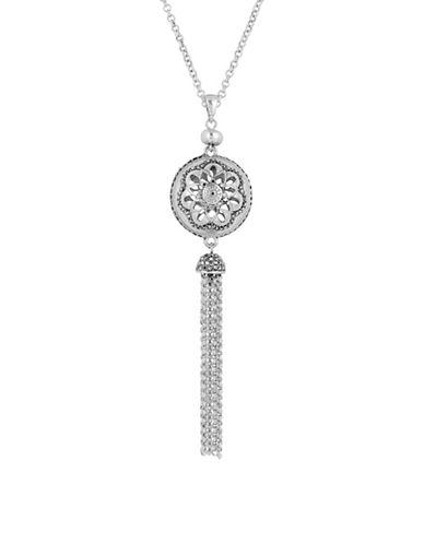 Lucky Brand Pave Sphere Y-necklace